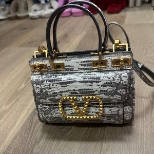 VALENTINO EXOTIC HANDBAG ROCKSTUD WITH STRAP